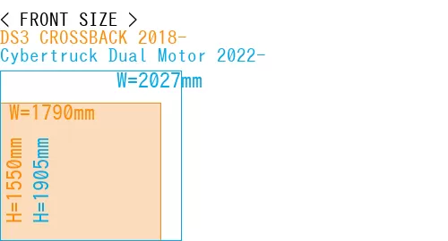 #DS3 CROSSBACK 2018- + Cybertruck Dual Motor 2022-